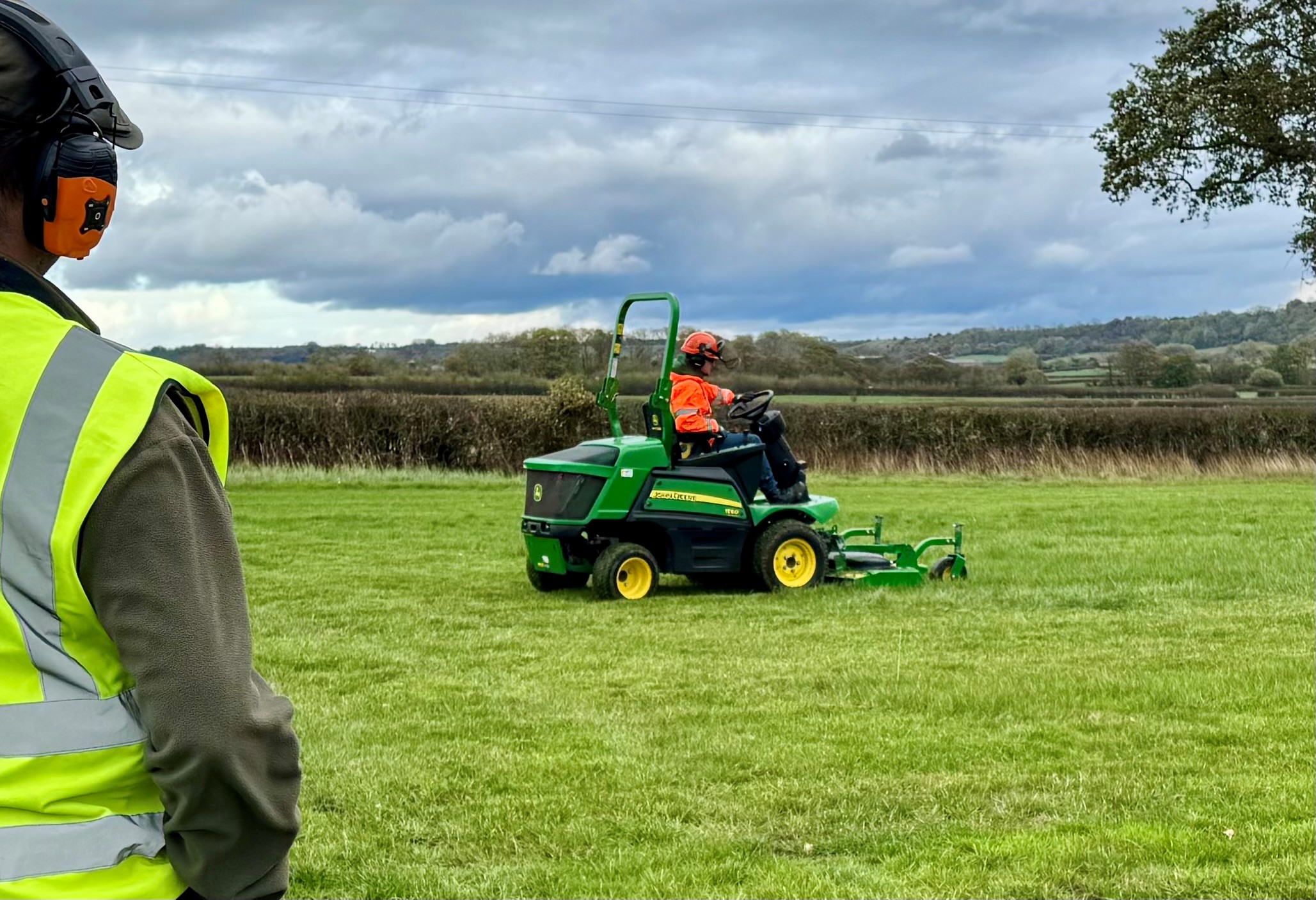 LANTRA Awards Ride on Mowers Course