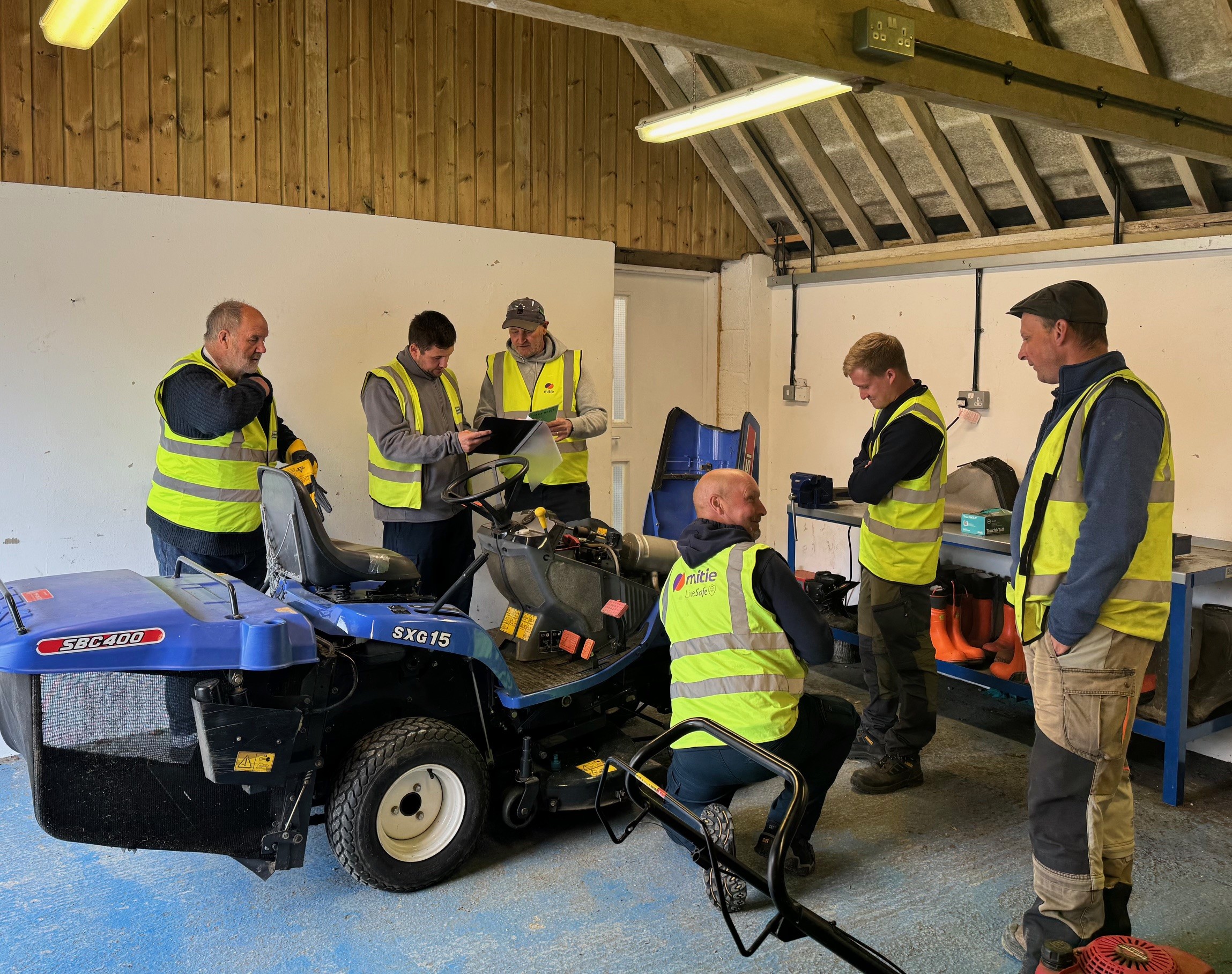 LANTRA Awards Ride on Mowers Course