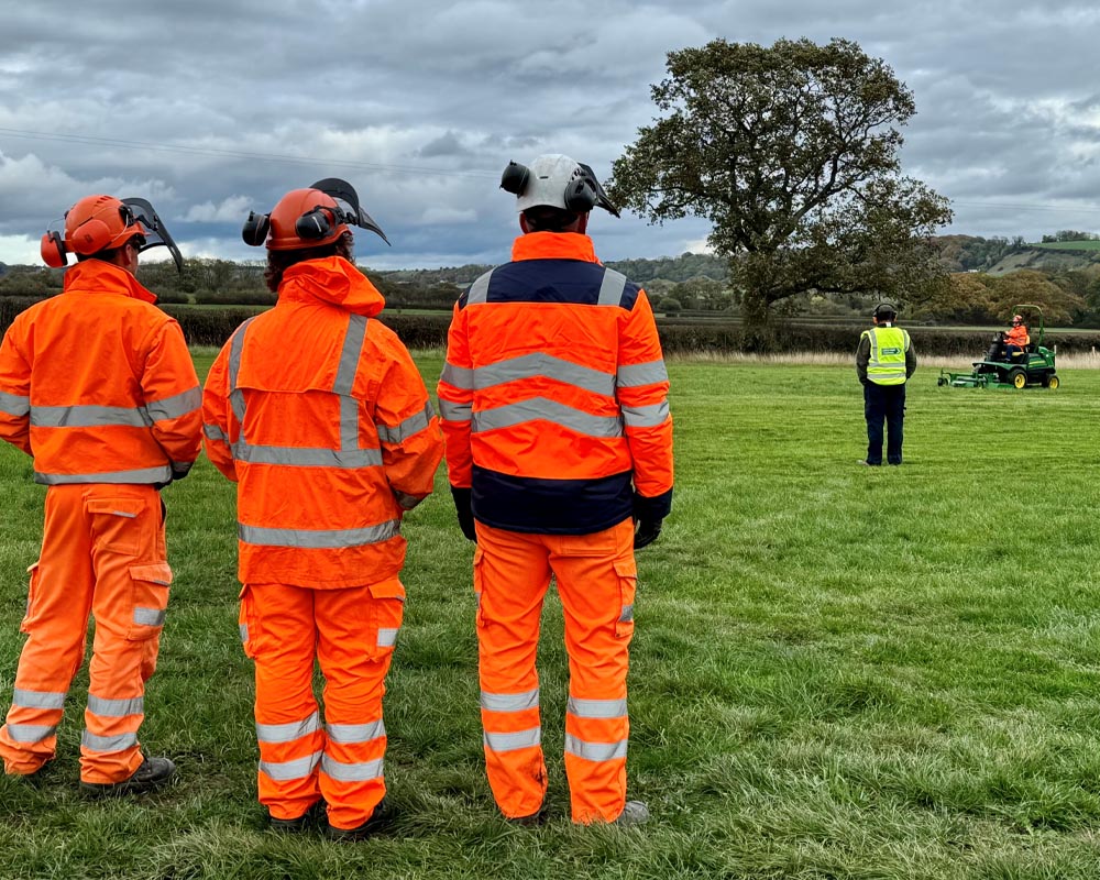 LANTRA Awards Ride on Mowers Course