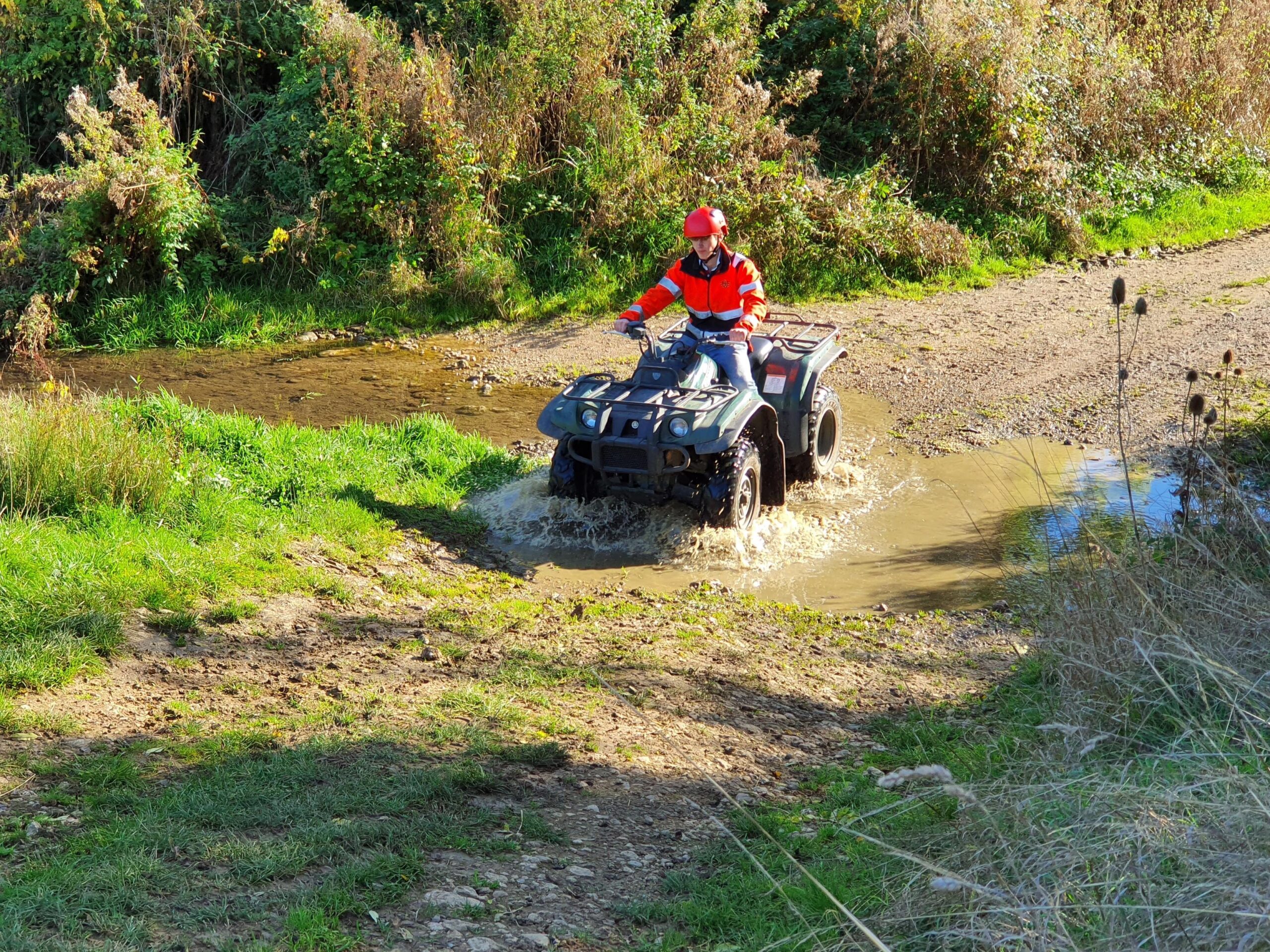 LANTRA Awards All Terrain Vehicles (ATV) Sit Astride Course