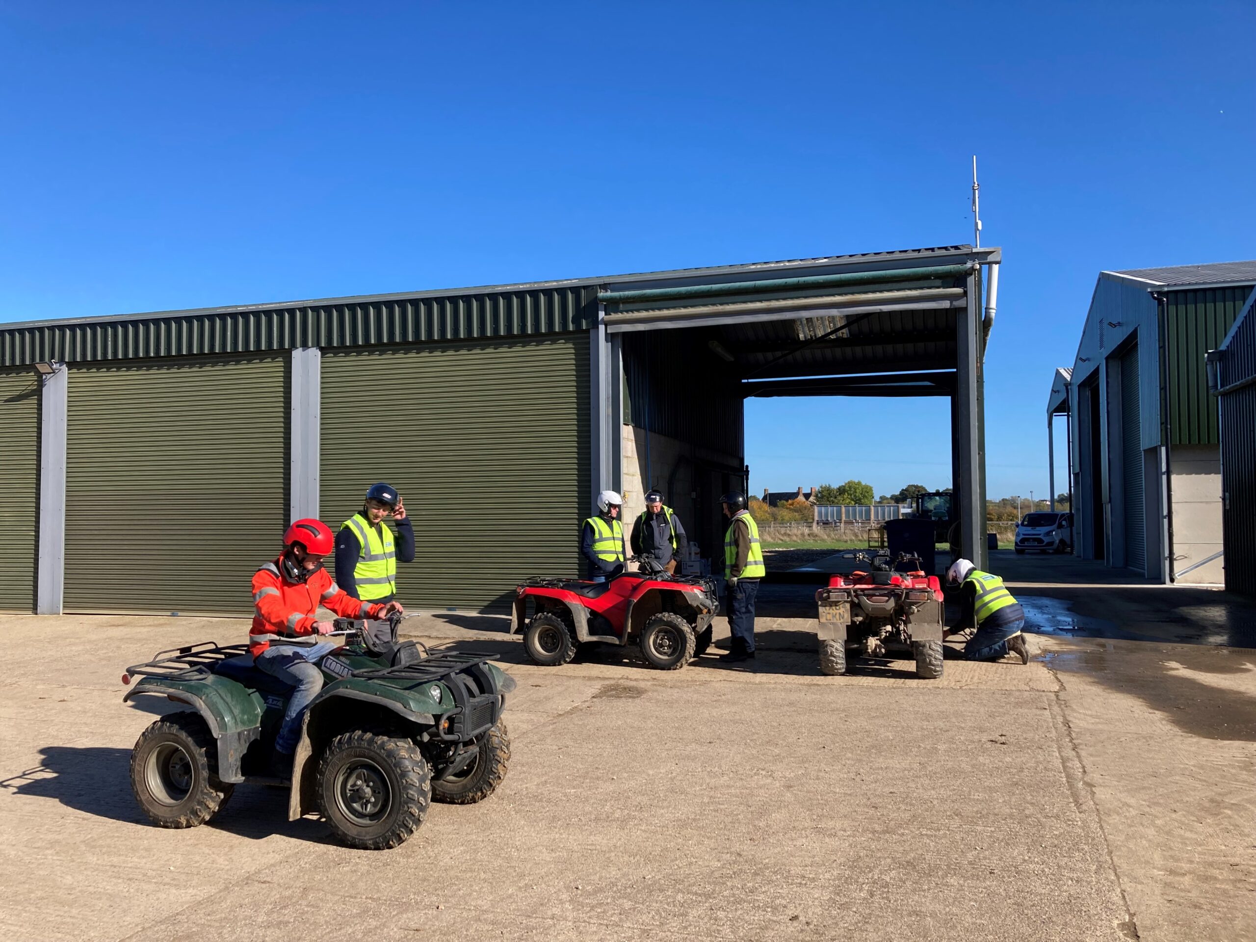 LANTRA Awards All Terrain Vehicles (ATV) Sit Astride Course