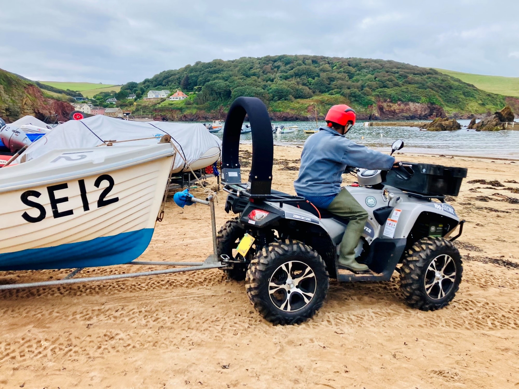 LANTRA Awards All Terrain Vehicles (ATV) Sit Astride Course