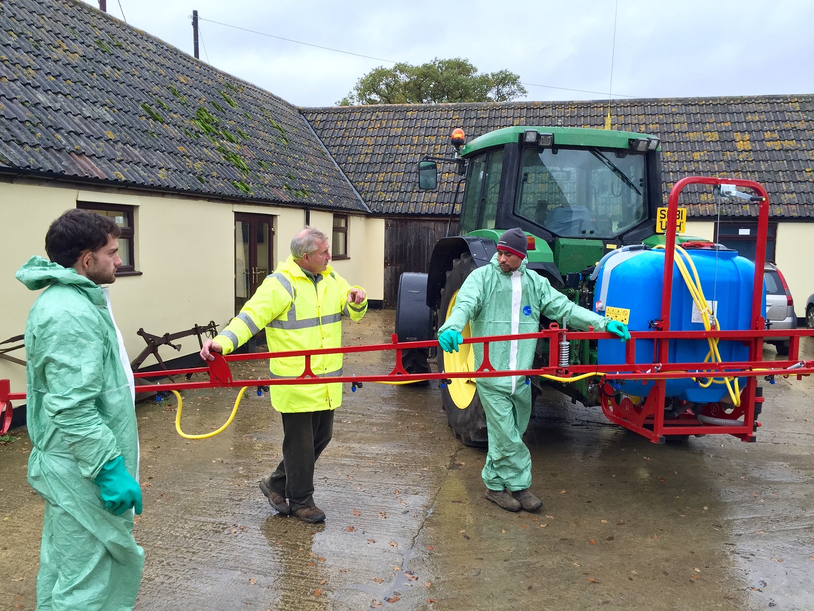 LANTRA Awards Safe Use of Pesticides (PA1) & Boom Sprayer (PA2) Refresher Course