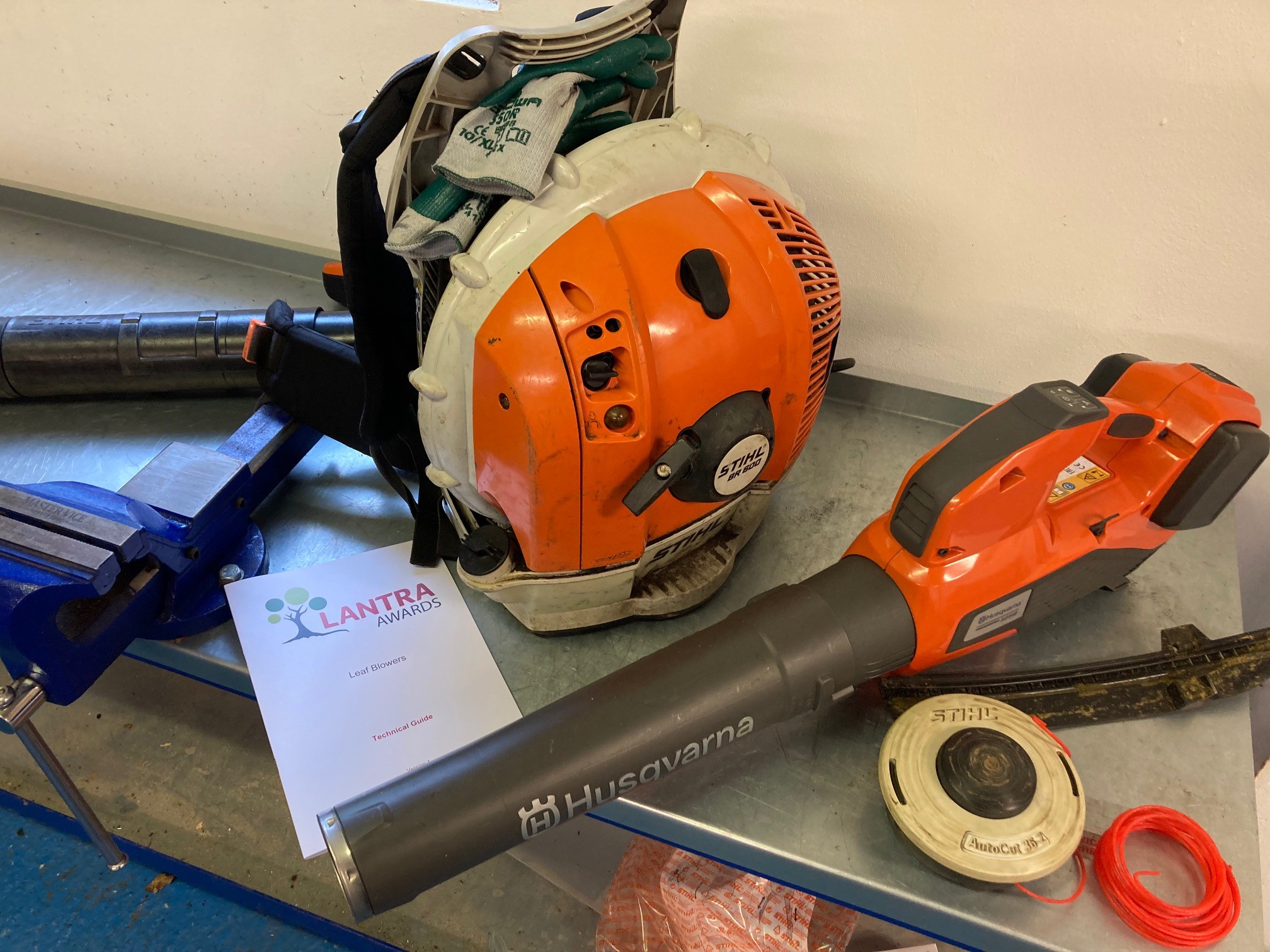 LANTRA Awards Leaf Blowers Course