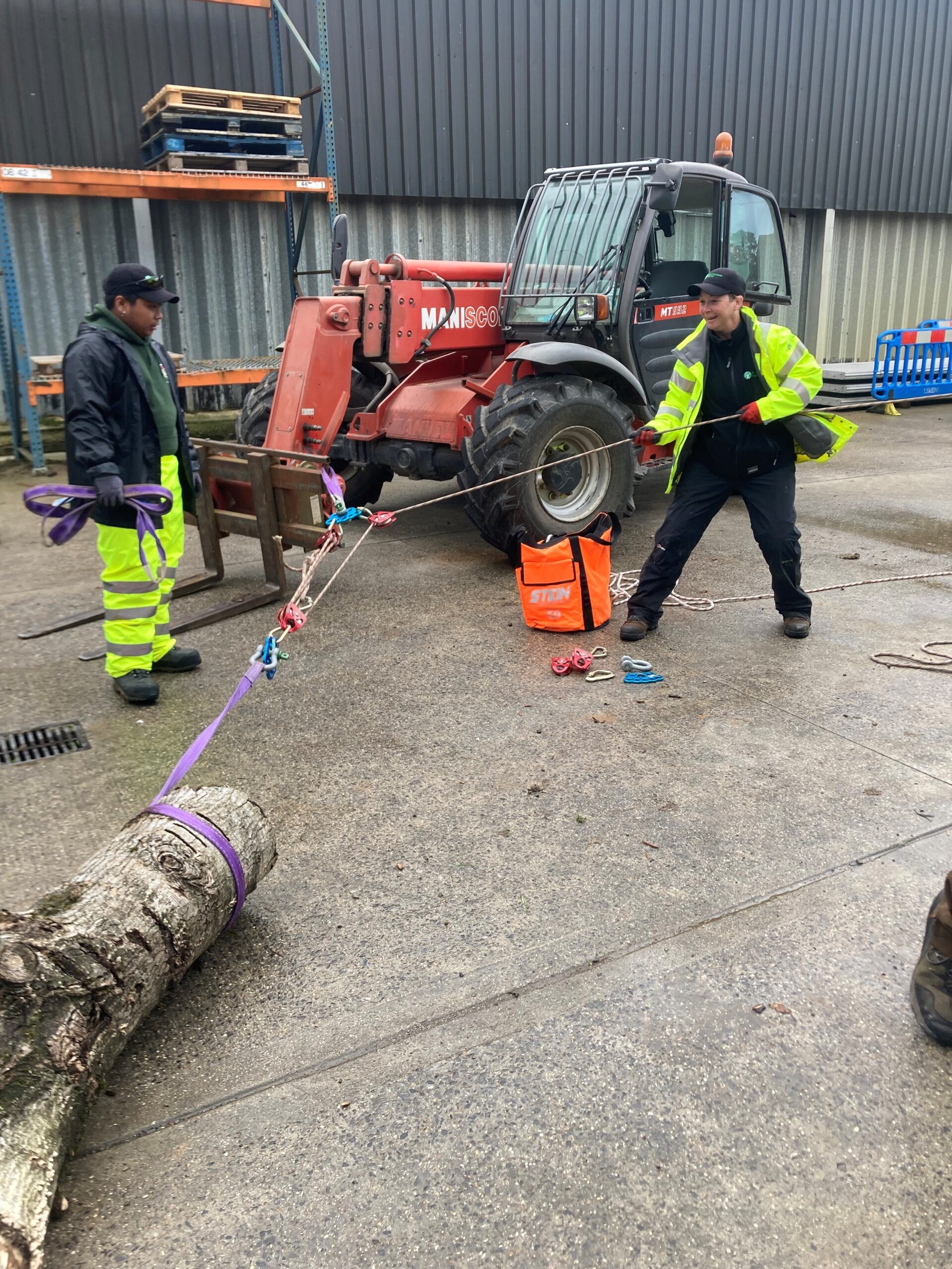 LANTRA Awards General Winching Theory & Practice Course