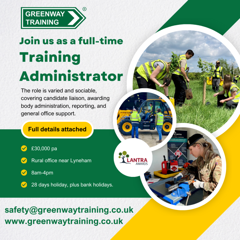 Full Time Training Administrator Role