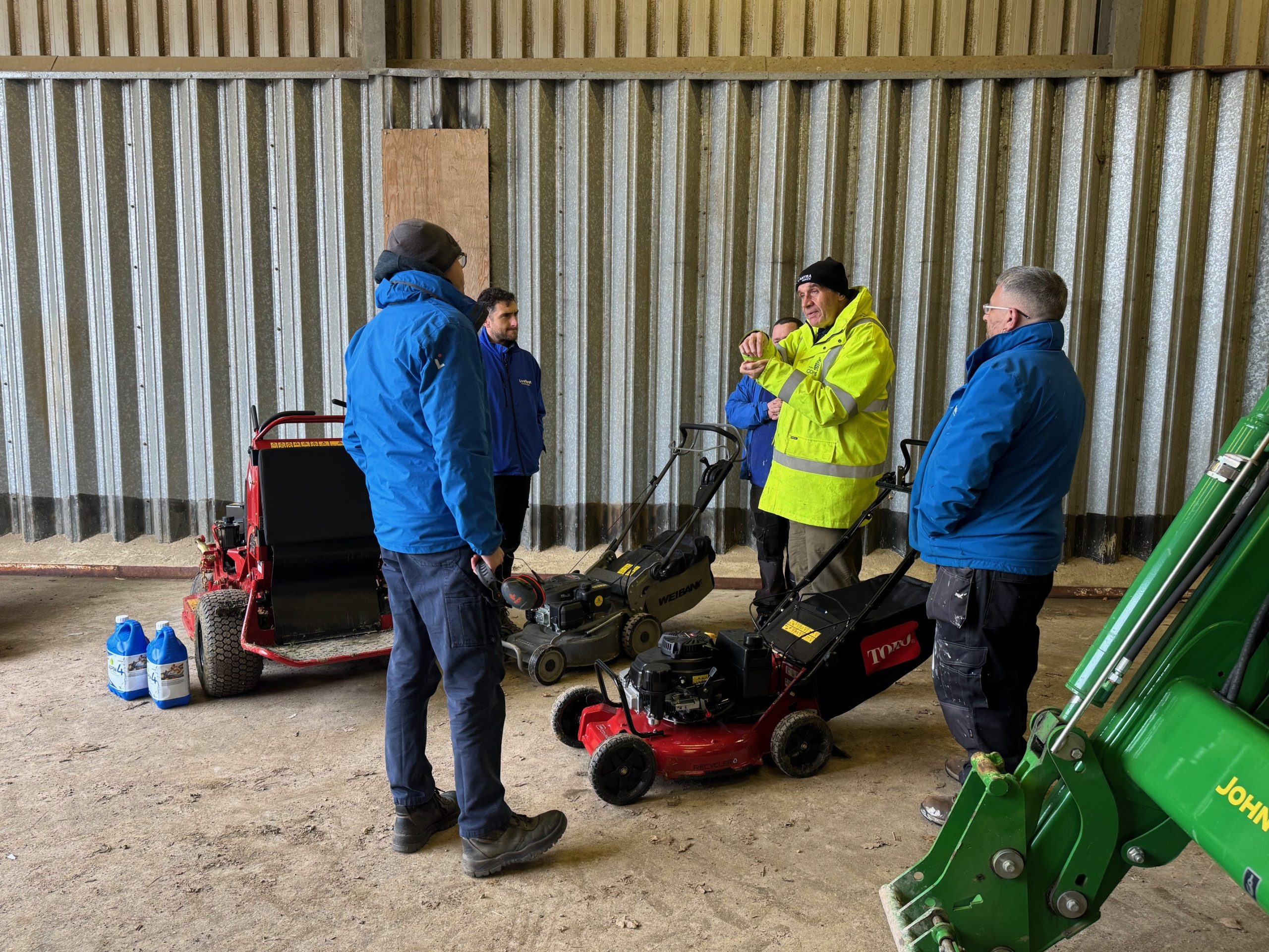 LANTRA Awards Pedestrian Mowers Course
